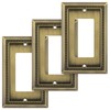 Henne Bery Sunken Pearls Heavy Duty Decorative Wall Plate Switch