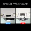 LLKUANG Car Front Row Reading Light Frame Cover Trim Panel