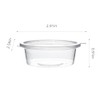 1000Pack Leak Proof Plastic Condiment Souffle Containers with Attached Lids,