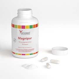 Magnesium Citrate (750 mg per Capsule) Hochdosiert 250 Capsules ❤ Long for a limited time. £ instead of 34,90 ❤, Compare The Amount G. Made in Germany, No Additional stoffe. by Aktivamed