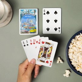 Lantern Press The Wildwoods, New Jersey, Montage (52 Playing Cards, Poker Size Card Deck with Jokers)