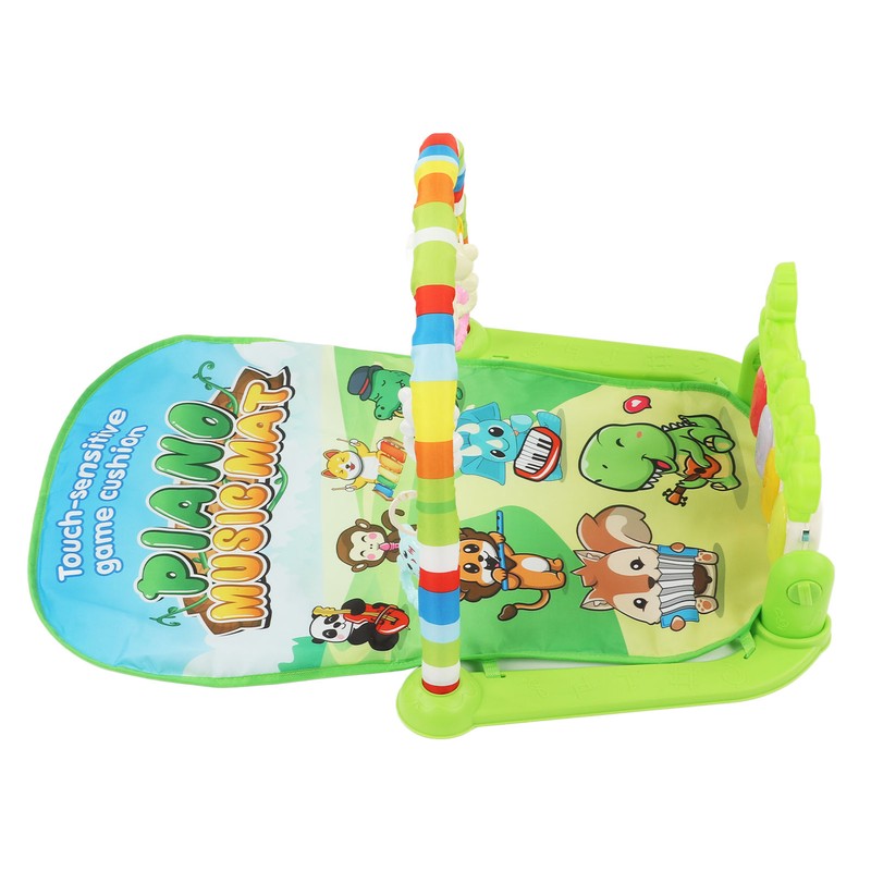 Baby Gym Activity Mat Kick Play Piano with Musical Toys