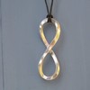 William Sturt Infinity Pendant Infinity Loop Necklace Handmade in Fine