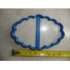 OVAL FRAME SCALLOP EDGE PLAQUE COOKIE CUTTER MADE IN USA