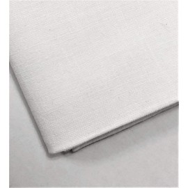 Plain 100% Cotton Fabric - 60 INCH Wide - 10 Colors by M&J® (White, 4 METRE)