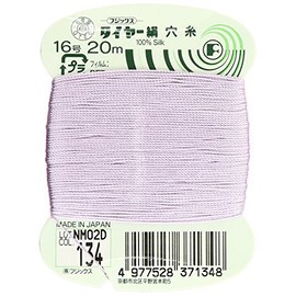 Fujix Tire Silk Hole Thread No. 16 Length 66.6 ft (20 m) col.134