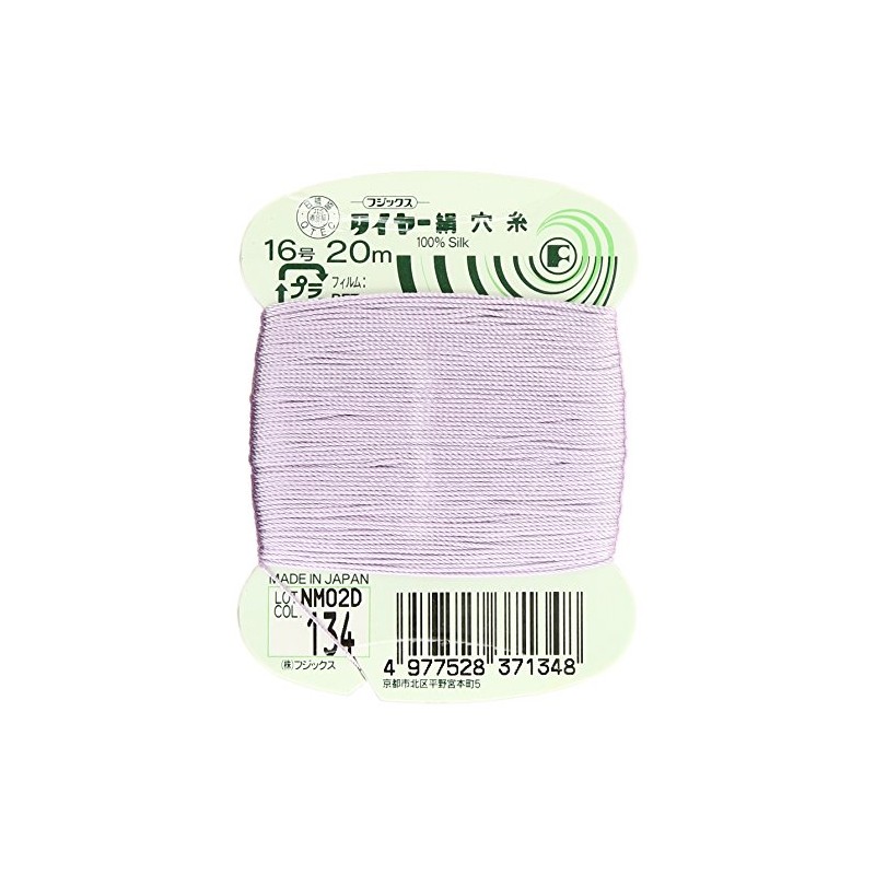 Fujix Tire Silk Hole Thread No. 16 Length 66.6 ft