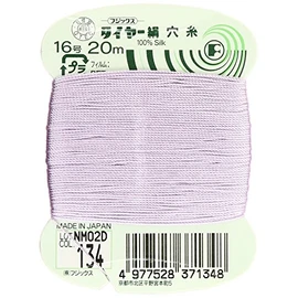Fujix Tire Silk Hole Thread No. 16 Length 66.6 ft (20 m) col.134
