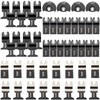 VEVOR 100PCS Oscillating Saw Blades, Quick Release Multitool Blades Kit,