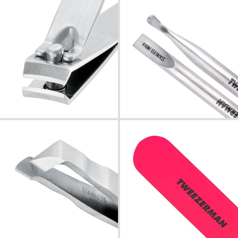 Kit de Rescate de Uñas Mini Neón Tweezerman