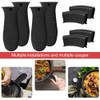 8 Pack Cast Iron Handle Cover, Silicone Hot Handle Holder,