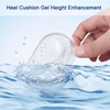 Dryxog 4 Paar Fersensporn Einlagen, Fersenpolster Schuhe, Fersenpolster, Gelkissen Ferse,