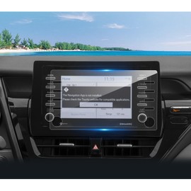 Coleya (2Pack) 2021-2023 2024 Camry Screen Protector for Toyota Camry (LE/SE/SE Nightshade/TRD) 7-inch Touch Screen, High Clarity Plastic Film 2022 2023 2024 Camry Hybrid Accessories 7"