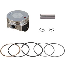 RedCap Piston Ring & Gasket Set with Wrist Pin, Clips for Jonway GTX 250 EFI Motorcycle