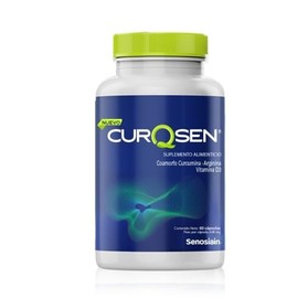 SENOSIAIN - CurQsen Antioxidante, Fortalecedor, Suplemento Con Curcuminaa 60 Cápsulas