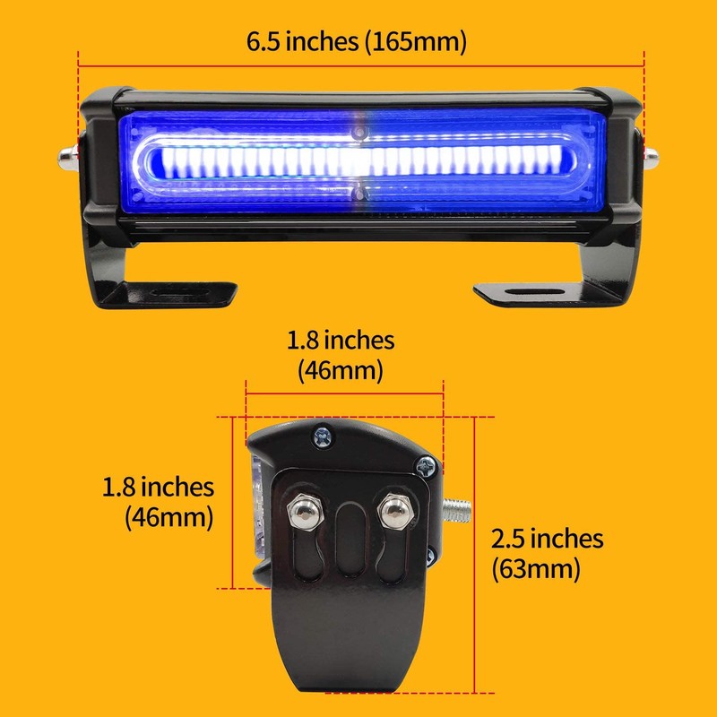 EASE2U E Emergency Strobe Lights for Vehicle, 4 in 1