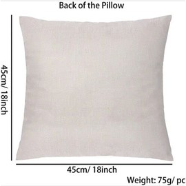 Gift Cushion Cover with Message, Gift for Mummy to be 18x18' Daughter Gift Cushion Cover Encourage Birthday Gift Throw Pillowcases 18x18'' (Daughter Doll)