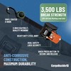 CargoBuckle G3 Bolt On Retractable Ratchet Straps Heavy Duty, 3,500