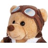 BRUBAKER Teddy Bear Pilot with Aviator Glasses and Pilot Outfit