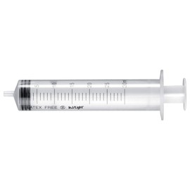 Rays- INJ/LIGHT Needle-Free Eccentric Luer Cone, Sterile, Disposable, Latex-Free, Volume 60 ml, Pack of 25