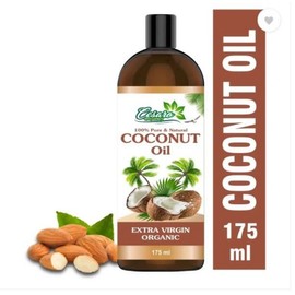 Cesaro Organics 100% Pure & Natural Cold Pressed Coconut oil for hair and skin Hair Oil, 1개, 175ml / Cesaro Organics 100% Pure & Natural Cold Pressed Coconut oil for hair and skin Hair Oil, 1개, 175ml