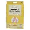 CALA - botínes/máscaras para pies hidratantes con vitamina C (paquete