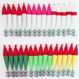 Reason A20sute40h6c30wk Squid Fishing Rigging Set of 30 in 6 Colors