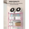 GloTika 3-Tier Over The Toilet Storage, Space Saver Metal Bathroom