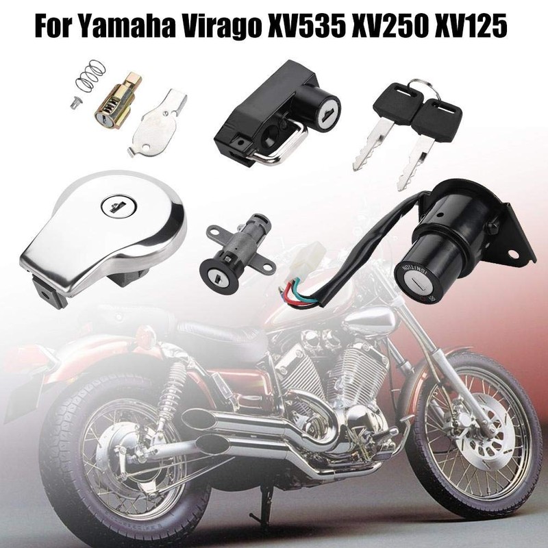 Ignition Lock, Metal Material Motorcycle Ignition Switch Fuel Tank Cap