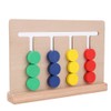 Four Color Game Children Logical Training Toys Wooden Baby Cognitive