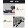 Worzwin Premium Bamboo Gloves, Compression Bamboo Arthritis Gloves for Women,
