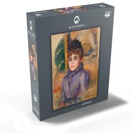 MyPuzzle Portrait of A Young Woman (Portrait De Jeune Femme) 1885 by Pierre-Auguste Renoir - Premium 500 Piece Jigsaw Puzzle for Adults