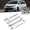 Car Door Handle Covers Trims Electroplating Decoration Fit for Sienna