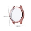 Levemolo Watch Cover Full Protection TPU Material Scratchproof Non-irritating Easy