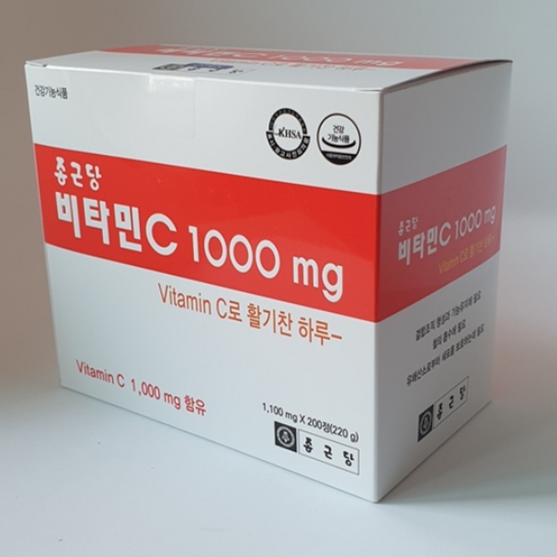 Chong Kun Dang Vitamin C 1000mg 400 tablets, 400 day
