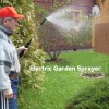 TOOVEM Electric Garden Sprayer Battery Powered Watering Wand w/ 10ft