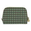 Coby Cosmetic Bag Triangle Small Clover Green 19/15 x 12