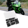 177PCS Motorcycle Fairing Bolt Kit Colorful M5 M6 Motorcycle Windscreen