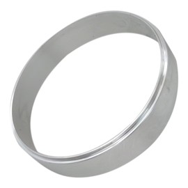 1 inch Aluminum Air Cleaner Spacer Replacement for Edelbrock, Holley, Demon, Carter, Rochester, Replacement for SBC BBC 350 Ford 302 Etc. With 5 1/8 inch Carburetor Opening