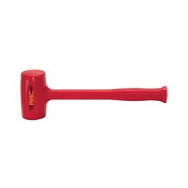 ABC HAMMERS Dead Blow Hammer - 45 oz. Polyurethane Hammer with Steel Reinforced Handle & 14.38" Overall Length - ABC3DB