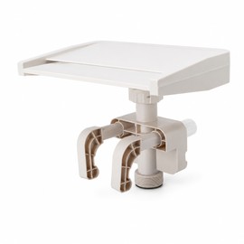 Above-Ground Pool Waterfall Fountain Attachment – Adjustable Clamp for 1.2–4.7 in Pool Frames, Pump Not Included
