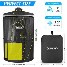 PANKAY Pop Up Privacy Tent Portable Outdoor Camping Bathroom Toilet Tent Co
