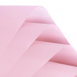 VOWOVOSDAY 20 Pcs Flower Wrapping Paper,Waterproof Flower Bouquet Wrapping Paper 23x23Inch Used for DIY Crafts, Gift Packaging,Floral Wrapping Paper,Wrapping Paper for Flower Bouquet(Misty Light Pink08)