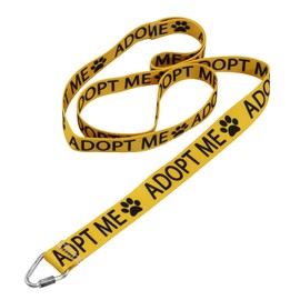 PWHAOO Adopt Me Dog Lead New Puppy Dog Leash Wrap Gift Dog Owner Gift Dog Rescue Gift (Adopt ME Leash)