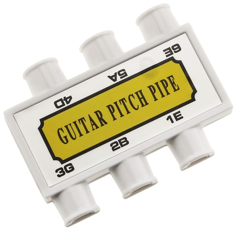 E-outstanding 1Pc Guitar Pitch Pipe 6 Tones six Metal Reeds