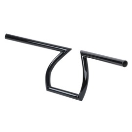 XFMT New Universal Black 1" Z Bars Handlebars Fits For Honda Yamaha Suzuki Kawasaki Drag Bar