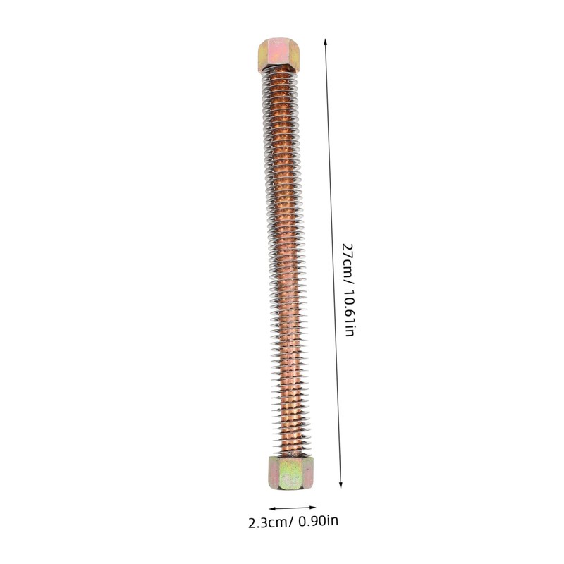 Outanaya Compressor Line Hose Stainless Steel Replacement Parts 3/4 Exhaust