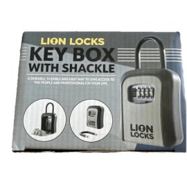 Lock Box Lion Locks  Key Boxs -Combination Hide a Key Lock Box Hide A Key