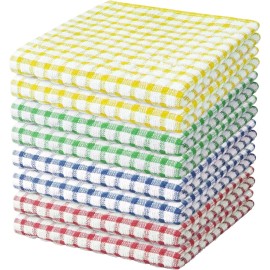 Unbranded 8 Pack Dish Cloths for Washing Dishes,Super Soft and Absorbent 11 x 11In