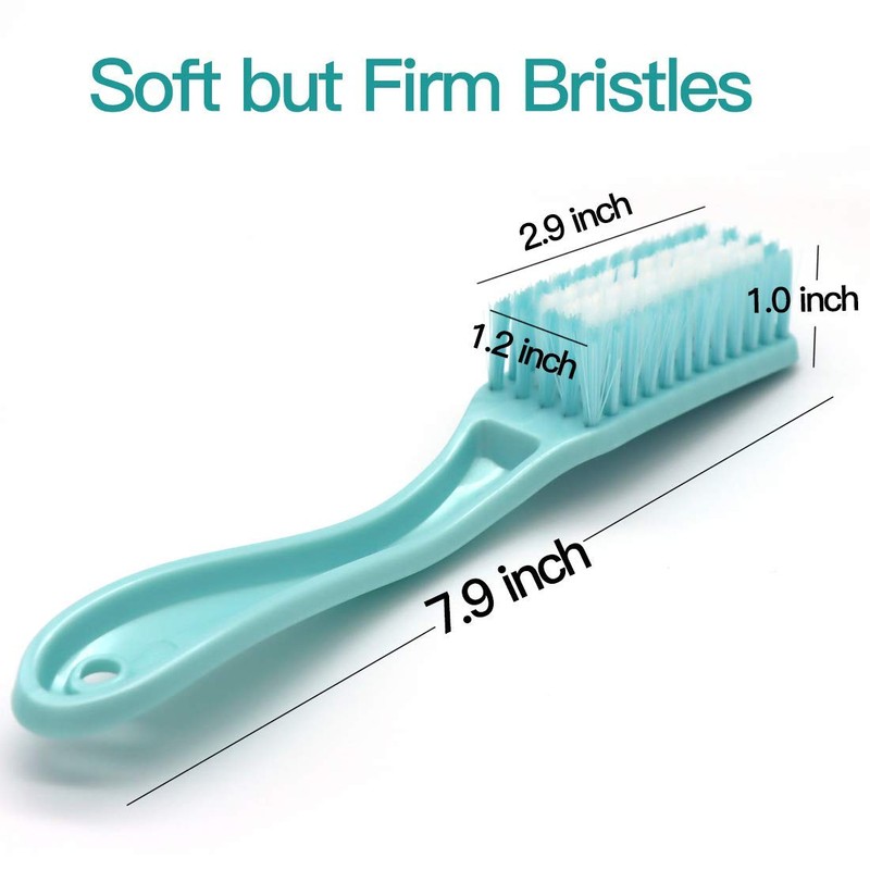 Nail Brush Foot Brush Curved Handle Grip Hand Fingernail Scrub